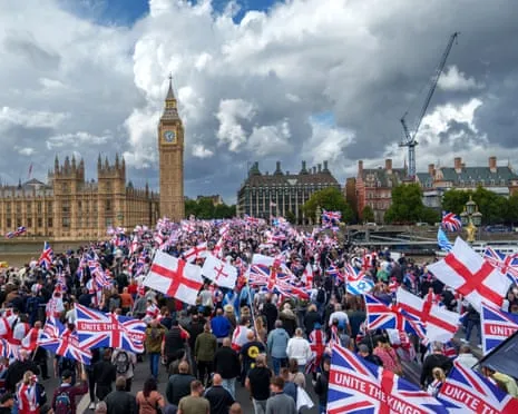Leaving the UK Tommy Robinson Protest: A Concerning Insight